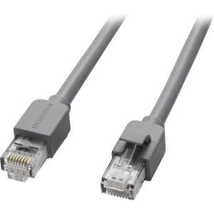 InsigniaTM - 4' Cat-6 Network Cable - Gray